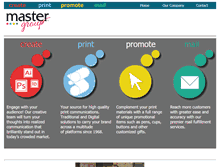 Tablet Screenshot of masterprintgroup.com